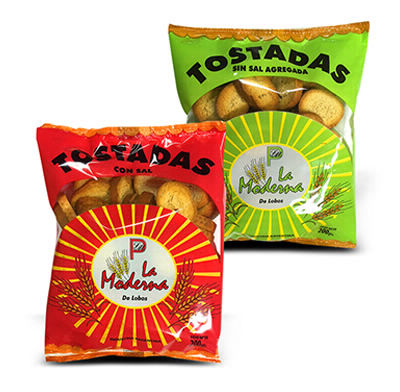 Tostadas con-sin sal